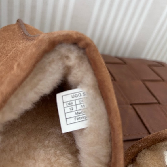 UGG Men's Scuff Suede Slippers Chestnut Size 12 - Picture 11 of 12